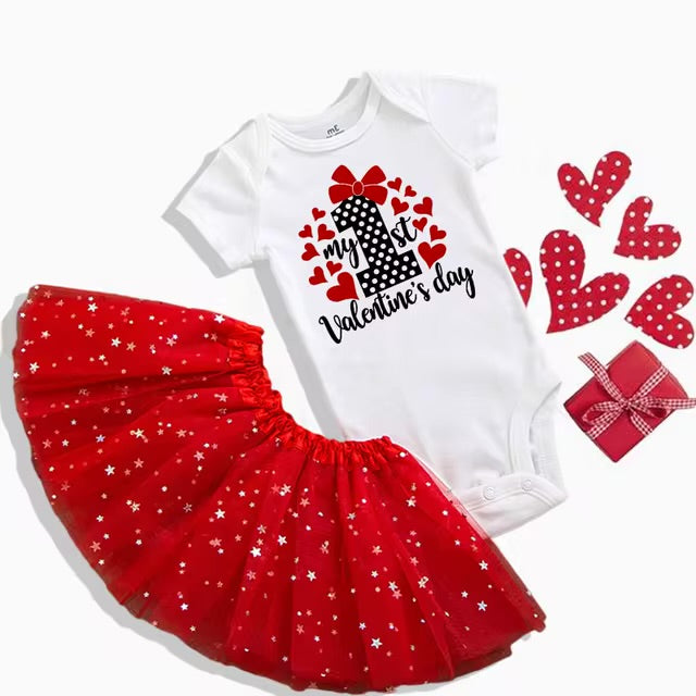 🧸TINY COLLECTION✨ My first valentine’s day outfit