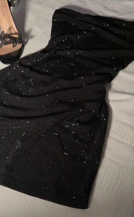Night out collection rhinestone bodycon