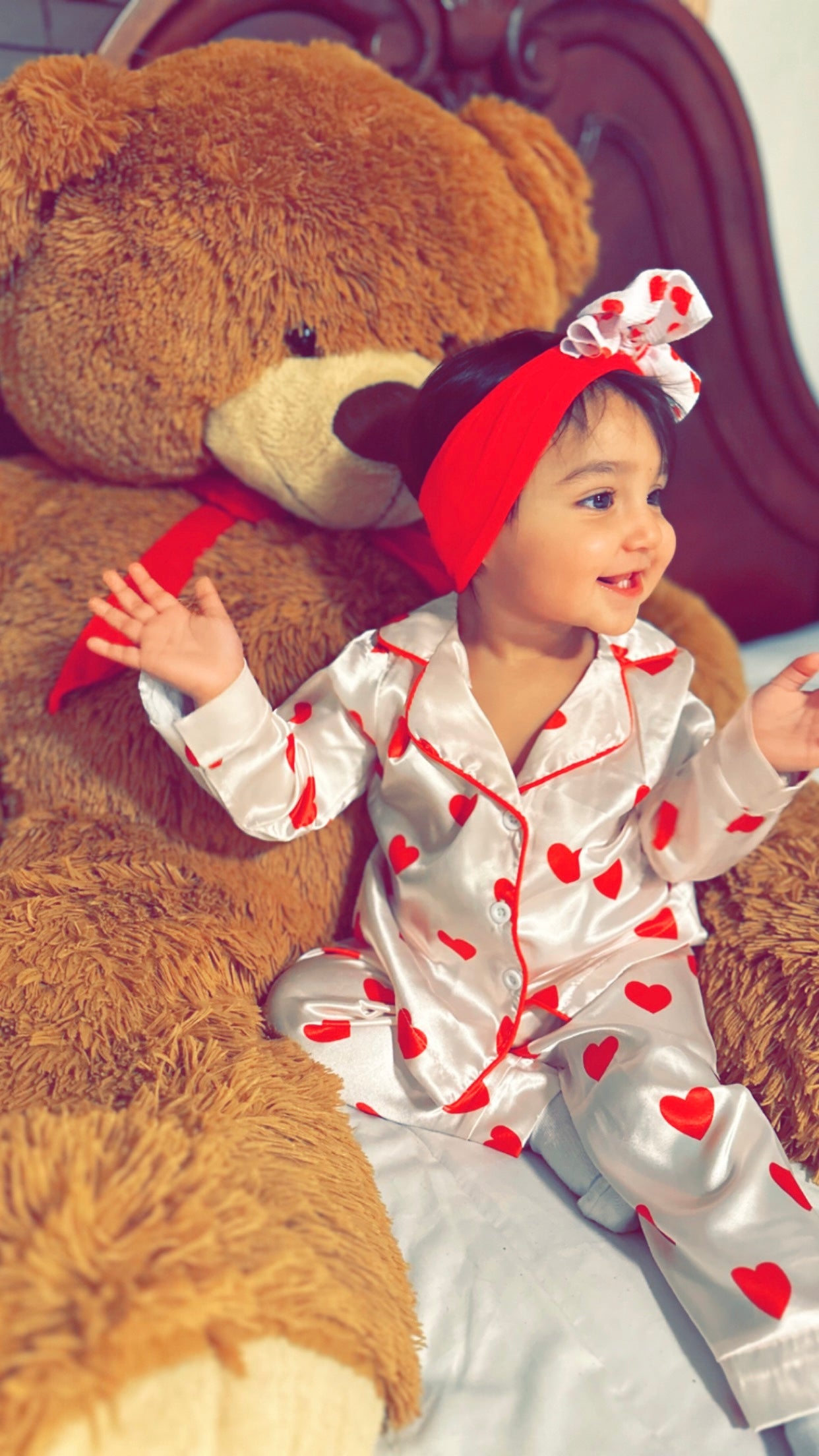 🧸TINY COLLECTION✨ Valentine’s day Pijama set