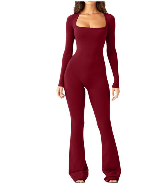 SALE collection✨ Midnight burgundy Jumpsuit